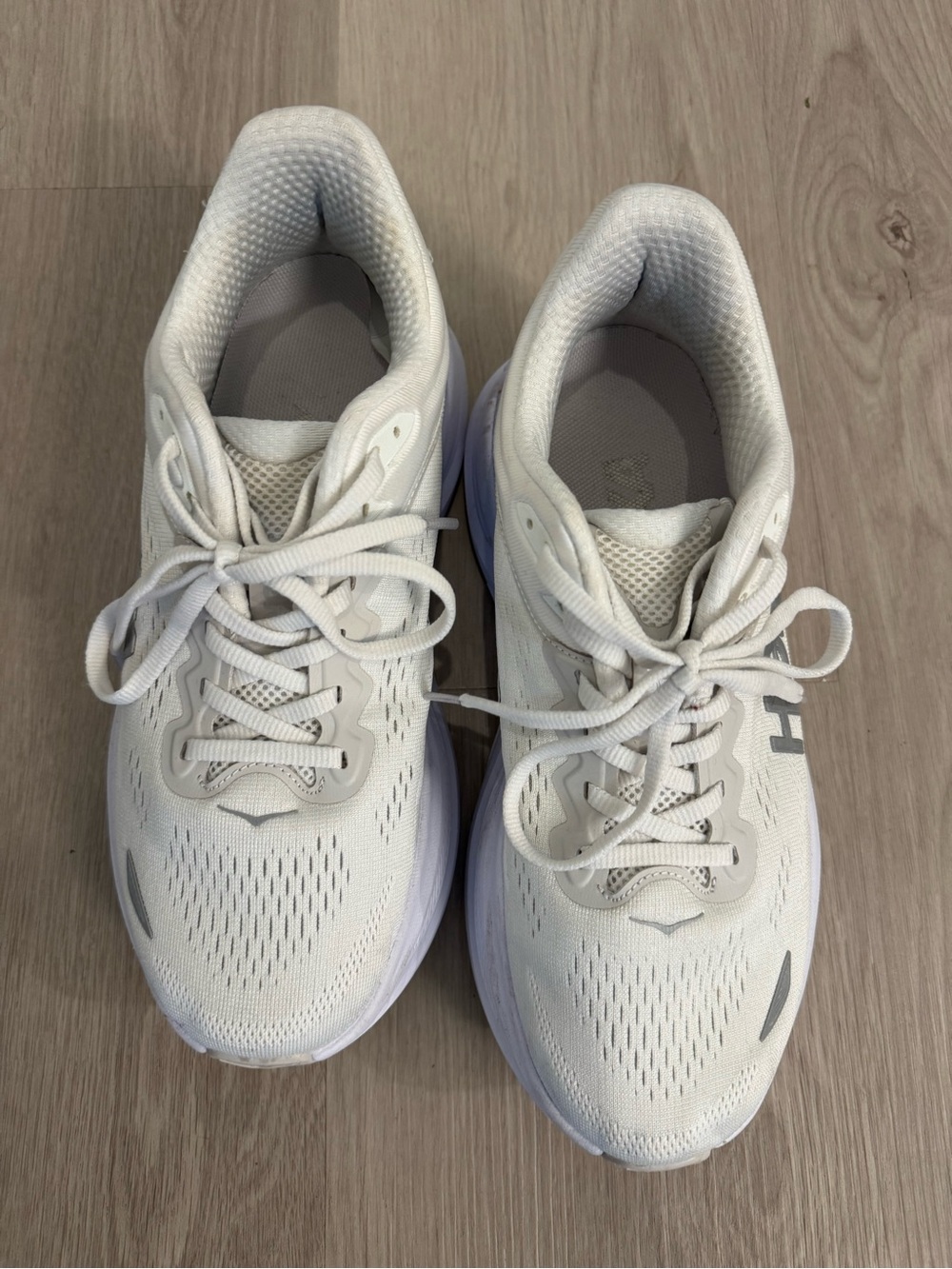 Hoka White Women's Sneakers